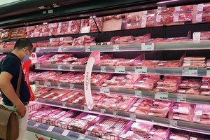Thịt nhập khẩu phong phú về chủng loại, giá cạnh tranh, đóng gói tiện lợi, đầy đủ xuất xứ Ảnh: Đức Thanh