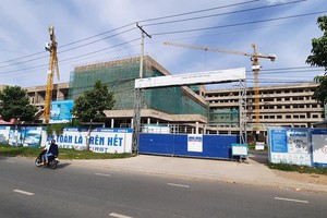 Dự án Đầu tư xây dựng mới Bệnh viện Ung bướu TP. Cần Thơ khó hoàn thành đúng tiến độ