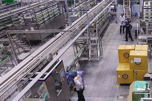 Dây chuyền sản xuất tại Nhà máy Nestlé Bông Sen (Hưng Yên). Ảnh: Đức Thanh