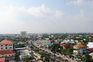 Dự án có điểm đầu giao với Quốc lộ 53 (đường Phó Cơ Điều, TP. Vĩnh Long)