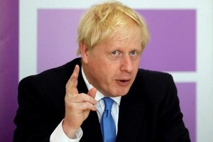 Thủ tướng Anh Boris Johnson. Ảnh: AFP