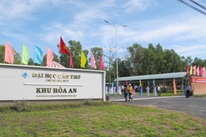 Khu Hòa An - Trường Đại học Cần Thơ, nơi UBND tỉnh Hậu Giang đề nghị trưng dụng làm khu cách ly tập trung phòng, chống dịch bệnh COVID-19 (Nguồn: Đại học Cần Thơ)