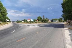 QL49C đoạn phía Nam cầu Cửa Việt kết nối với điểm đầu tuyến đường trục dọc Khu Kinh tế Đông Nam Quảng Trị đoạn qua huyện Triệu Phong hiện tại