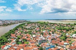 TP. Tuy Hòa (Phú Yên), nơi còn nhiều dư địa phát triển bất động sản. Ảnh: Tấn Tài