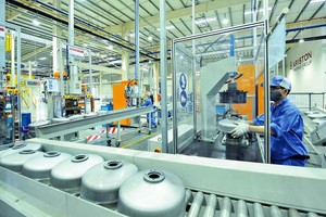 Nhà máy Ariston Vietnam tại Từ Sơn, Bắc Ninh. Ảnh: Đức Thanh