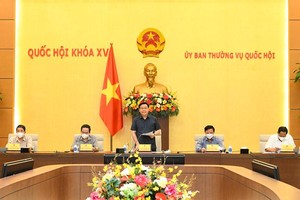 Phiên họp thứ hai của Uỷ ban Thường vụ Quốc hội sẽ diễn ra từ ngày 17/8-18/8/2021 (Ảnh - Quochoi.vn)
