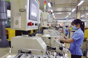 Hoạt động tại Công ty R Technical (Hòa Bình). Ảnh: Đ.T