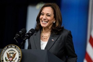 Phó tổng thống Mỹ Kamala Harris. Ảnh: AFP