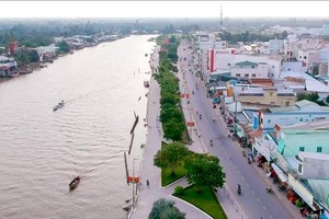 Một góc đô thị Phong Điền, TP. Cần Thơ