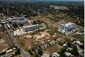 Toàn cảnh khu đất thực hiện dự án làng đại học Đà Nẵng.