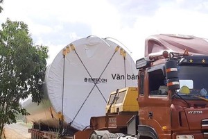 Vi phạm quy định phòng chống dịch, 25 xe chở thiết bị gió bị thu hồi giấy phép