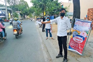 Môi giới bất động sản là một trong những đối tượng bị ảnh hưởng nặng nhất bởi Covid-19. Ảnh: Đức Thanh