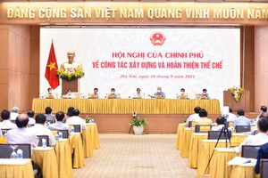 Hội nghị nhằm tháo gỡ các điểm nghẽn, nút thắt về thể chế