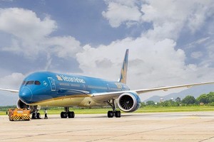Tàu bay Boeing 787 Dreamliner sẽ được Vietnam Airlines đưa vào khai thác trên đường bay thẳng Việt Nam - Hoa Kỳ.