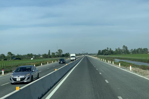 Một đoạn tuyến Lộ Tẻ - Rạch Sỏi.