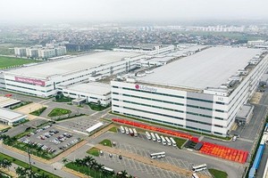 Có thêm dự án tỷ USD, trong đó có việc tăng vốn thêm 1,4 tỷ USD của LG Display, vốn đầu tư nước ngoài của Việt Nam đã tăng trở lại sau nhiều tháng suy giảm. Ảnh: Việt Linh
