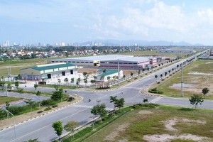 Một góc Khu công nghiệp Vsip Nghệ An