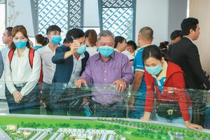 Công tác bán hàng được thúc đẩy để đón nhu cầu bất động sản tăng mạnh sau dịch. Ảnh: Việt Dũng