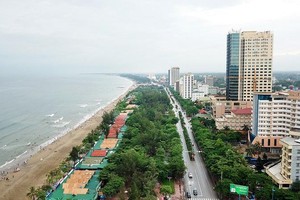 Một góc TX. Cửa Lò, tỉnh Nghệ An