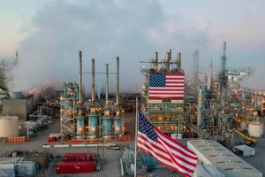 Mỹ là nhà sản xuất khí tự nhiên lớn nhất thế giới. Ảnh: AFP