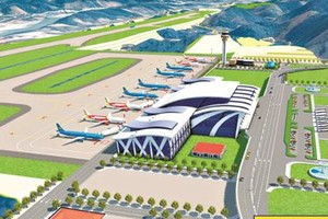 Phối cảnh dự kiến của sân bay Sa Pa - Nguồn: Báo Lào Cai