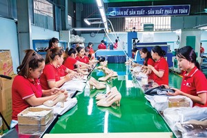 Ngành sản xuất da giày sẽ chịu tác động không nhỏ của Luật Bảo vệ môi trường 2020.