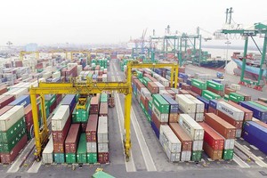 Doanh nghiệp xuất nhập khẩu lo ngại việc truy thu VAT với dịch vụ L/C trong 10 năm qua, bởi đã quyết toán thuế. Ảnh: Đ.T