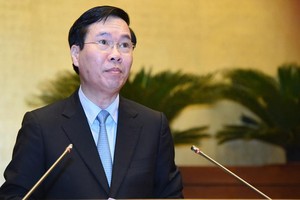 Thường trực Ban Bí thư Võ Văn Thưởng phát biểu tại hội nghị.