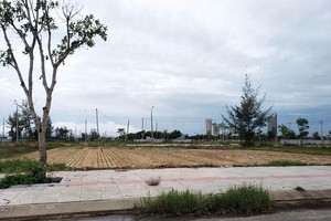 Các hộ dân nhận chuyển nhượng lô đất tại Dự án Khu đô thị 7B mở rộng đã góp vốn trước 95% giá trị hợp đồng, nhưng đến nay vẫn chưa được cấp Giấy chứng nhận quyền sử dụng đất. Trong ảnh: Hiện trạng Khu đô thị 7B