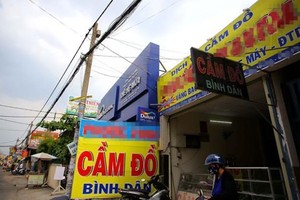 Hiện toàn quốc có 26.942 cơ sở kinh doanh dịch vụ cầm đồ.