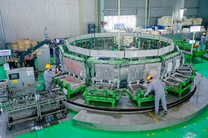 Các doanh nghiệp trong nước đã mạnh dạn phát triển sản xuất thông minh với hệ điều hành sản xuất trên nền tảng số hóa, kết nối với các dây chuyền tự động toàn nhà máy.