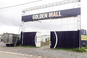 Dù được phê duyệt từ năm 2006, nhưng Dự án Golden Mall vẫn chưa thực hiện. Ảnh: Việt Dũng
