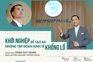 CEO Phạm Duy Nghĩa: Khởi nghiệp để góp sức tạo ra những tập đoàn kinh tế khổng lồ