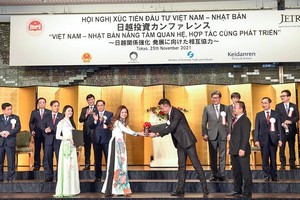 Hội nghị Xúc tiến đầu tư Việt Nam - Nhật Bản được tổ chức sau một thời gian bị gián đoạn vì Covid-19. Ảnh: VGP