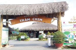 Khu du lịch Tràm Chim (huyện Tam Nông, Đồng Tháp) đa dạng hóa sản phẩm, sẵn sàng đón du khách dịp cuối năm và đón Xuân về