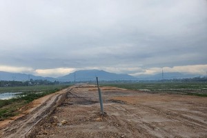 Dự án đầu tư xây dựng công trình tuyến đường vành đai phía Tây (Đà Nẵng) có nhiều sai phạm. Ảnh: P.V