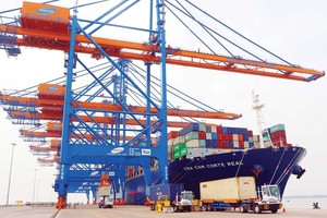 Việt Nam cần xây dựng một hệ sinh thái logistics hoàn thiện. Trong ảnh: Cảng Gemalink (Bà Rịa - Vũng Tàu) Ảnh: Lê Toàn