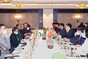 Qaung cảnh cuộc hội đàm (Ảnh: DT)