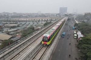 Tuyến metro số 3 Hà Nội sẽ được kéo dài đến tận ga Hoàng Mai.