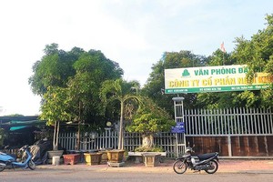Khu “đất vàng” trên đường Trần Phú (TP. Nha Trang, tỉnh Khánh Hòa) mà Trường Sỹ quan Không quân được giao quản lý.
