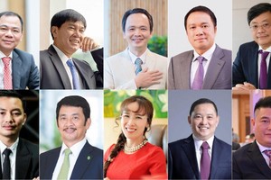 Top 10 doanh nhân nổi bật thị trường chứng khoán Việt Nam 2021
