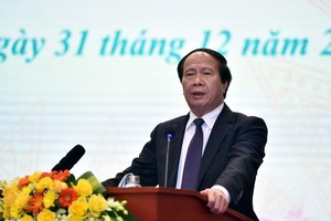 Phó Thủ tướng Lê Văn Thành yêu cầu Bộ Tài nguyên và Môi trường chuẩn bị xây dựng Đề án sửa đổi Luật Đất đai dự kiến trình Quốc hội trong năm 2022. Ảnh: Đức Tuân