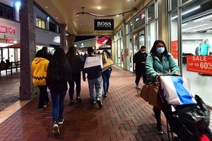 Một góc trung tâm mua sắm Citadel Outlets, thành phố Los Angeles, Mỹ. Ảnh: AFP