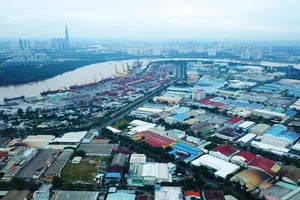 Hầu hết khu công nghiệp, khu chế xuất ở TP.HCM đều đã được lấp đầy. Ảnh: Lê Toàn