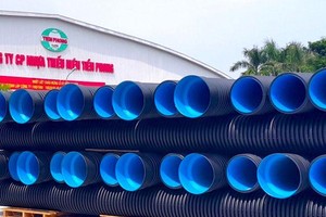 Bình quân mỗi ngày, Nhựa thiếu niên Tiền Phong (NTP) thu hơn 13 tỷ đồng