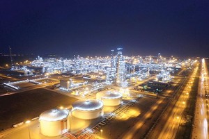 Nhà máy lọc hóa dầu Nghi Sơn. Ảnh VPG