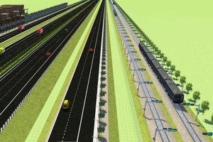 Phối cảnh Dự án đường vành đai 4 - vùng Thủ đô.