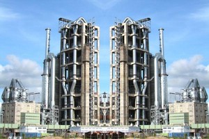 Dây chuyền 4 xi măng Thành Thắng là dự án xi măng duy nhất được đưa vào vận hành trong năm 2021.