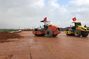 Vẫn chưa thể giải quyết dứt điểm tình trạng thiếu vật liệu đất đắp tại Dự án xây dựng một số đoạn đường bộ cao tốc Bắc – Nam phía Đông giai đoạn 2017 – 2020.