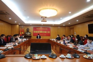 Hội nghị Ban Thường vụ Đảng ủy Khối các cơ quan Trung ương tháng 3/2022